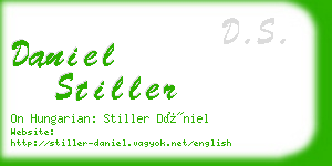 daniel stiller business card